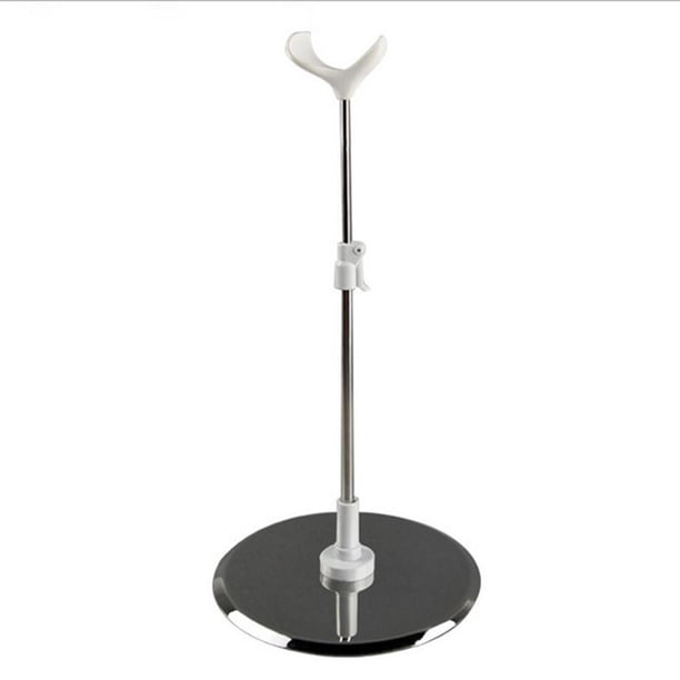 Support pour figurines d'action de 27,9 à 50,8 cm, hauteur réglable, support de poupée avec base carrée stable en acier inoxydable, accessoires de poupée