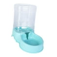 thumbnail image 3 of Dispensador de agua y comida para mascotas de 3,5 l, comedero y bebedero para gatos y cachorros. Dispensador de agua azul, 3 of 9