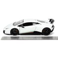 thumbnail image 2 of Jada Toys HyperSpec Series: Lamborghini Huracan Performante (White) 1/24 Scale, 2 of 8