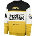 thumbnail image 2 of Men's '47 Black/Gold Pittsburgh Steelers Breeze Maximalist Sweatshirt, 2 of 3