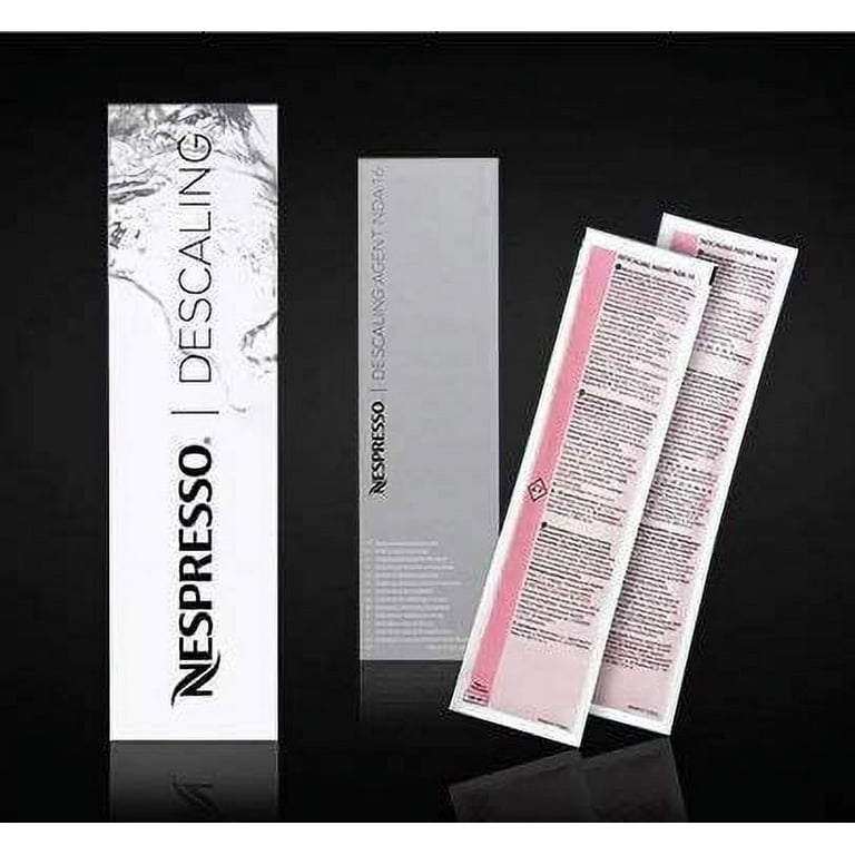 Nespresso Descaler Cleaning Kit 2 Units Compatible with Classic Line Machines Walmart