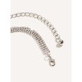 thumbnail image 4 of 1pc Women's Triple Row Rhinestone Decor Luxury Crystal Waist Chain, Party Wear Dress Accessory, 4 of 4