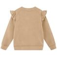 thumbnail image 5 of Vestido de verano para niña con estampado de flores de Pascua, manga corta, bolsillos con volantes y cuello redondo, top de poliéster, 5 of 5