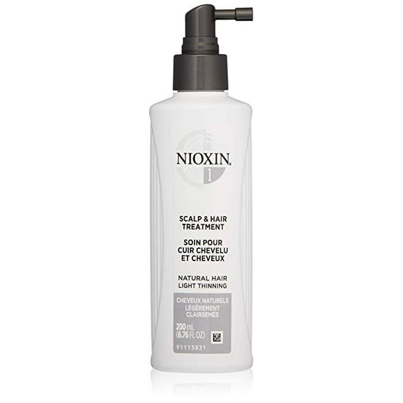 Nioxin Système de Traitement Sans Rinçage du Cuir Chevelu et des Cheveux 1 (Cheveux Fins/normaux à Clairsemés), 6,8 oz