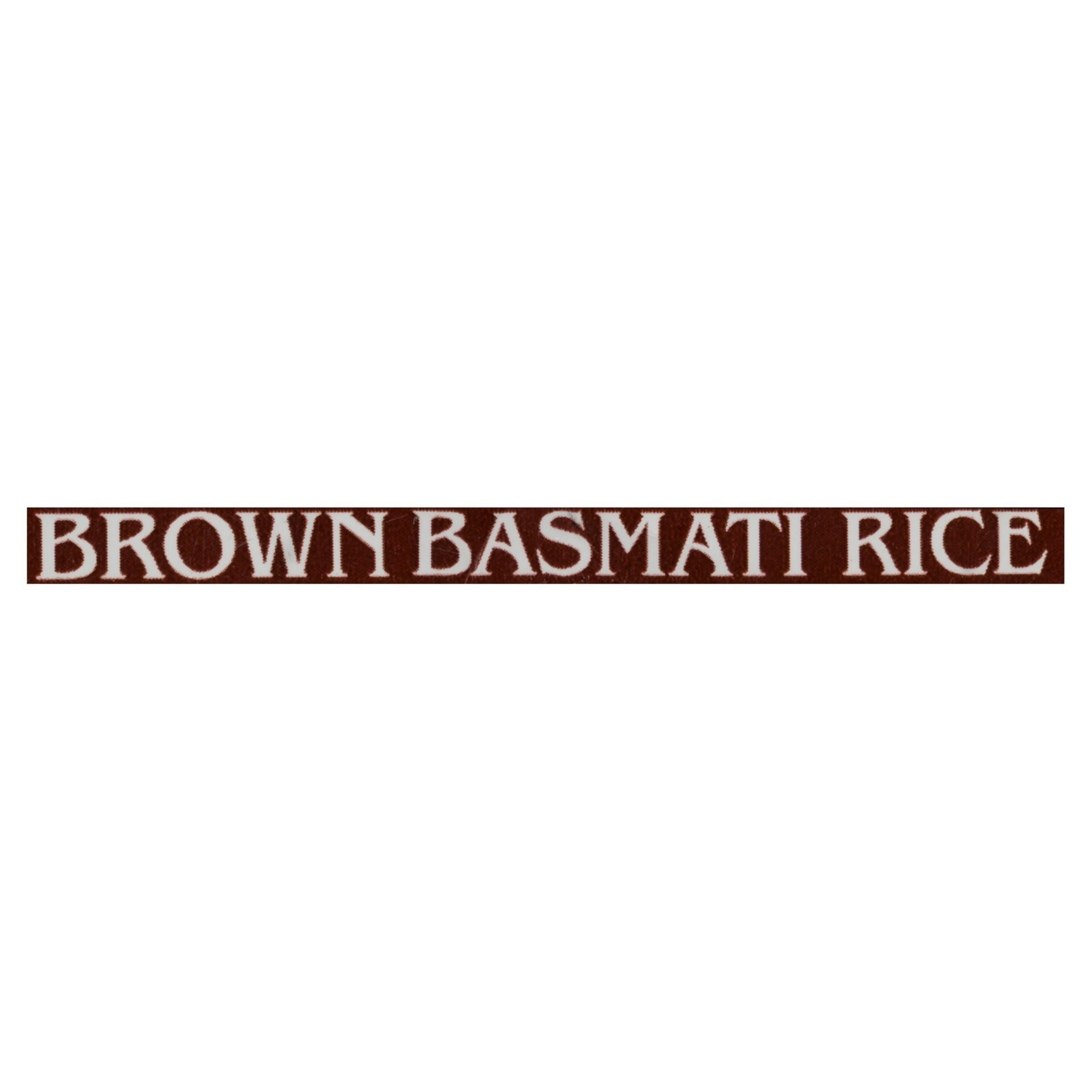 India's own - Riz Basmati brun premium 4,54 kg