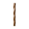 thumbnail image 3 of Brazos Handcrafted Wood Walking Stick, Twisted Oak, Hitchhiker Style Handle, for Men & Women, , Brown, 55", 3 of 3