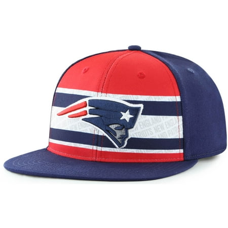 New England Patriots Memorabilia - Men's Fan Favorite Red New England Patriots Multi Line Adjustable Snapback Hat - OSFA