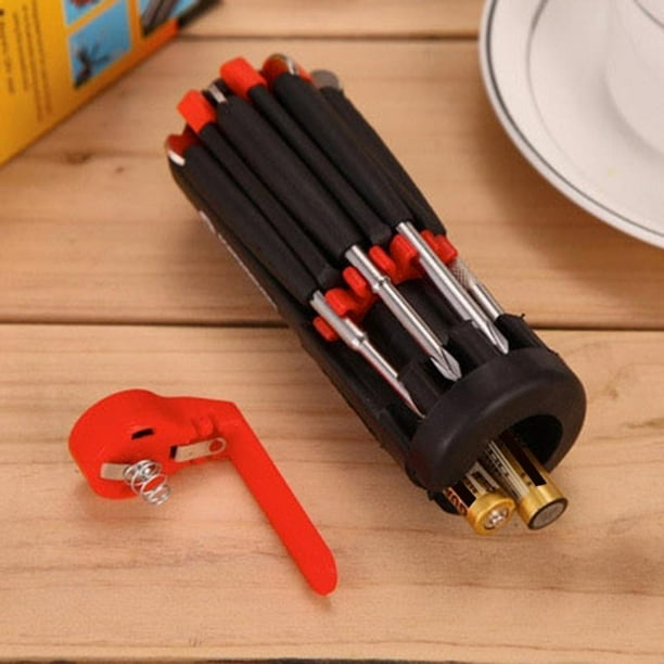Accesorios de destornillador 8 en 1 Destornillador múltiple portátil para mantenimiento de reparación