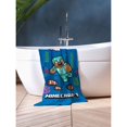 thumbnail image 3 of Minecraft - Toalla de Baño Diseño Océano (Azul), 3 of 3