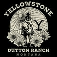 thumbnail image 2 of Men's Yellowstone John Dutton Ranch Montana  Graphic T-Shirt, 2 of 5