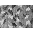 thumbnail image 1 of Ahgly Company Indoor Rectangle Abstract Gray Modern Area Rugs, 2' x 3', 1 of 4