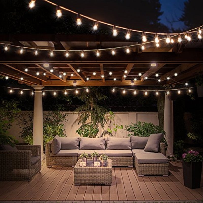 Led Globe String Lights With Clear Bulbs 60lm Warm White Clear Bulbs 60lm Warm White Lights