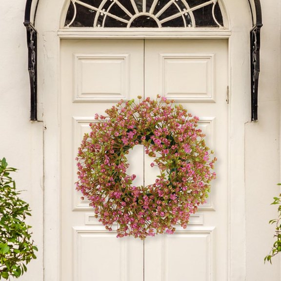 TNDBKQWR Indoor Christmas Wreath Fall Wedding Decor, Christmas Door Hanging Outdoor Door Wreath, 13 Inch Spring Wreaths Fall Outdoor Wreath