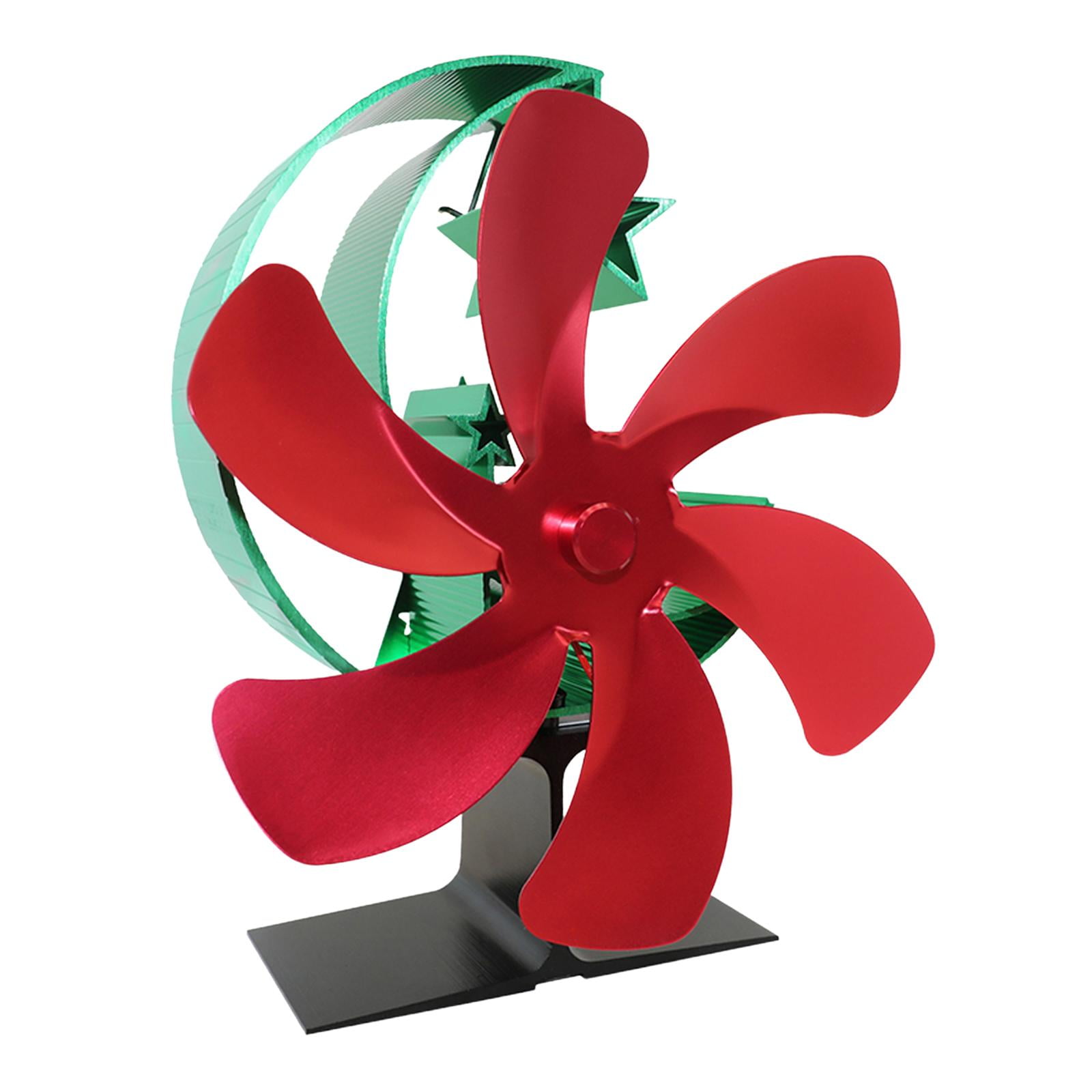 Wood Furnace Fan Circulating Warm Air Powered Furnace Top Fan Fireplace