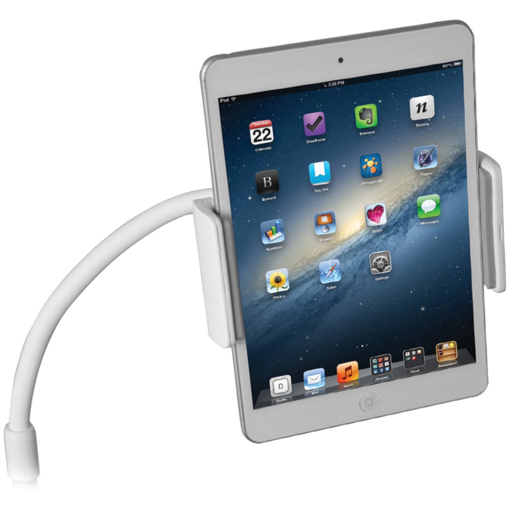 CTA Digital Adjustable Clamp Stand for Smartphones and Mini Tablets