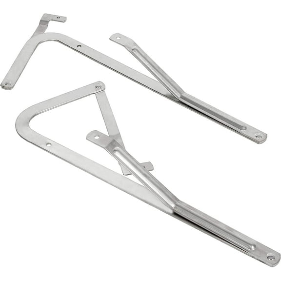 HECSAA 55-1 Attic Ladder Spreader Hinge Arms Replacement Kit Compatible with 2006 and Older W2210 Werner Models Mk 1 Thru Mk 3 MFG