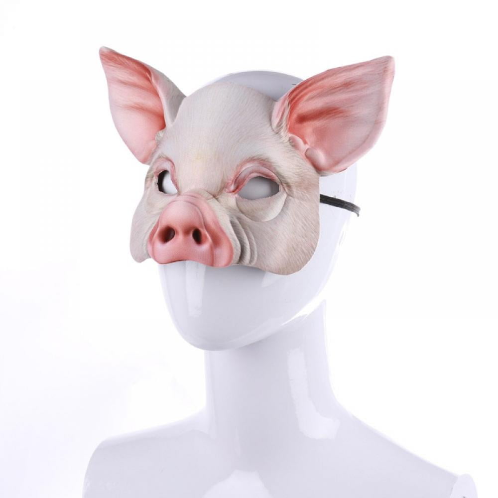 latex pig costume