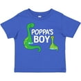 thumbnail image 3 of Inktastic Poppa's Boy Grandson Dinosaur Boys Toddler T-Shirt, 3 of 5