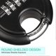 thumbnail image 3 of Heavy Duty Combination Padlock - Outdoor Stainless Steel Disc Combination Lock Strong, 3 of 5