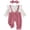 Red, variant on Pandaie Infant Baby Girls Plaid Suspender Romper Set Ruffle Long Sleeve Ribbed Bodysuit Bow Headband Holiday Photo Shoot Daily Casual Outfits Green,6-12 Months