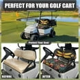 thumbnail image 5 of FUIALDOLG Yellow Dragonfly Moon Universal Golf Cart Seat Covers Club Car Precedent Floral Print Golf Cart Breathable Material Fit Like a Glove for Women Men, Easy to Install, 5 of 8