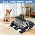 thumbnail image 6 of Broom and Dustpan Set 54 inches Long Handle (Black Grey), 6 of 7