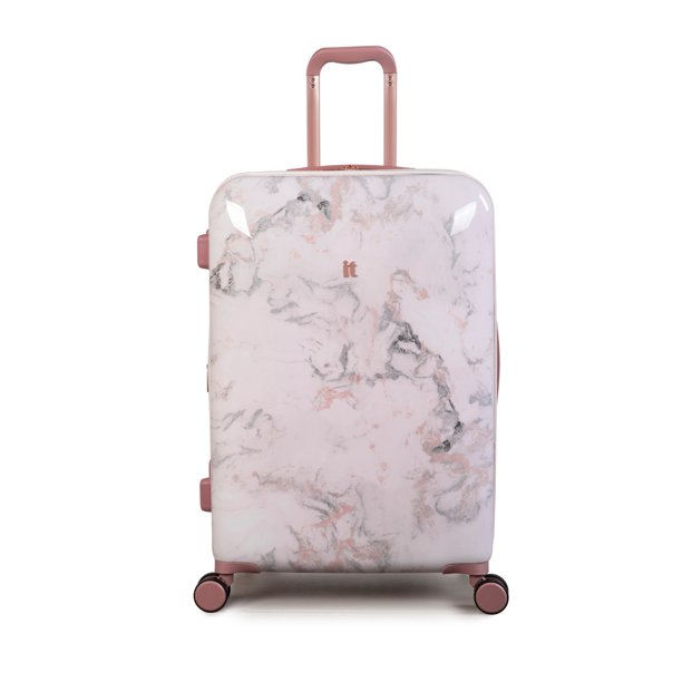 it luggage Sheen 28" Hardside Checked 8 Wheel Expandable Spinner