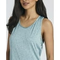 thumbnail image 4 of Real Essentials 5 Pack: Women's Crossback Keyhole Open Back Workout Tank Top Dry-Fit Sleeveless Yoga Gym (Available In Plus), 4 of 7