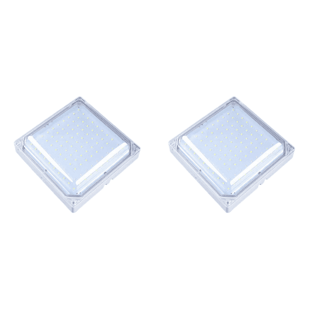 Lámpara Especial LED para Almacenamiento en Tres Protecciones A Prueba Humedad (cuadrada 35 W)