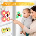 thumbnail image 3 of 3 uds. De juguetes giratorios con ventosa para niños de 1 a 2 años, juguetes giratorios para bebés de 12 a 18 meses, regalos para el primer cumpleaños del bebé JAMW Sencillez, 3 of 5