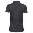 thumbnail image 3 of Tee Jays - Polo Luxury Deporte para Mujer (Gris Oscuro), 3 of 4