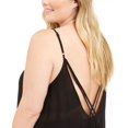 thumbnail image 3 of Raviya BLACK Plus Size Sleeveless Swim Cover-up Maxi Dress, US 0X, 3 of 3