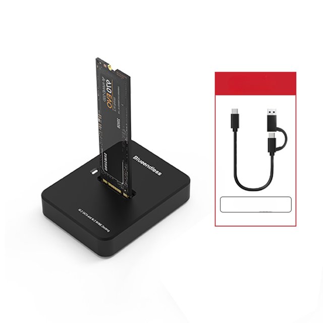 External SSD Hard Disk NVME Enclosure 10G Online Reading Writing Speed SSD Case for M.2 NVME SSD Docking Station M.2 Universal
