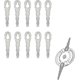 thumbnail image 1 of 10pcs Replacement Grass Trimmer Blades,grass Trimmer Blades Metal Tungsten Steel Accessoriesor(serrated), 1 of 5