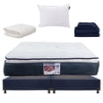 thumbnail image 1 of Colchón King Size + Box Bless + Almohada One + Sábanas Softy + Protector de Colchón Spring Air Dicasa Monaco, 1 of 8