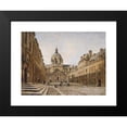 thumbnail image 2 of Emmanuel Lansyer 18x15 Black Modern Framed Museum Art Print Titled - The Court of the Old Sorbonne (1886), 2 of 5