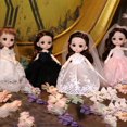 thumbnail image 1 of Ofertas del Cyber of Monday Ofertas del Black of Friday Juguetes para niños Liquidación por menos de $ 5 Muñecas princesa mini kkbbma para niñas, muñeca mini de 6 pulgadas 13 articulaciones móviles, 1 of 7