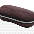 thumbnail image 4 of Xingzhi Round Shape Zipper Hard Eye Glasses Case Eyewear Protector Box coffee, 4 of 4