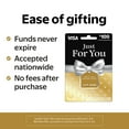 thumbnail image 2 of Vanilla® Visa® $100 Gold Bowtie Gift Card (Plus $6.84 Purchase Fee), 2 of 5