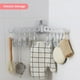 thumbnail image 2 of Bearachild Colgador de ropa de plástico desmontable de alta resistencia montado en la pared sin perforaciones para el hogar, baño, inodoro, sombrero, Almacenamiento y organización del hogar Verde Bearachild HA064697-01B, 2 of 6