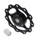 thumbnail image 2 of Black Aluminum Alloy Bike Rear Guide Wheel for Mountain Bike Use 1Pc 70 Characters, 2 of 5