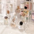 thumbnail image 4 of Acrylic Display Riser Shelf Display Stand for Amiibo Funko Pop Figures Collection Dessert Cupcakes Stand Makeup Perfume Holder, 4 of 7
