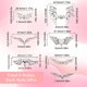 thumbnail image 2 of Dijes de alas de ángel [1 caja de 36 piezas, 6 estilos] Cuentas de aleación de alas de hada para hacer joyas, manualidades, pulseras, collares y pendientes., 2 of 9