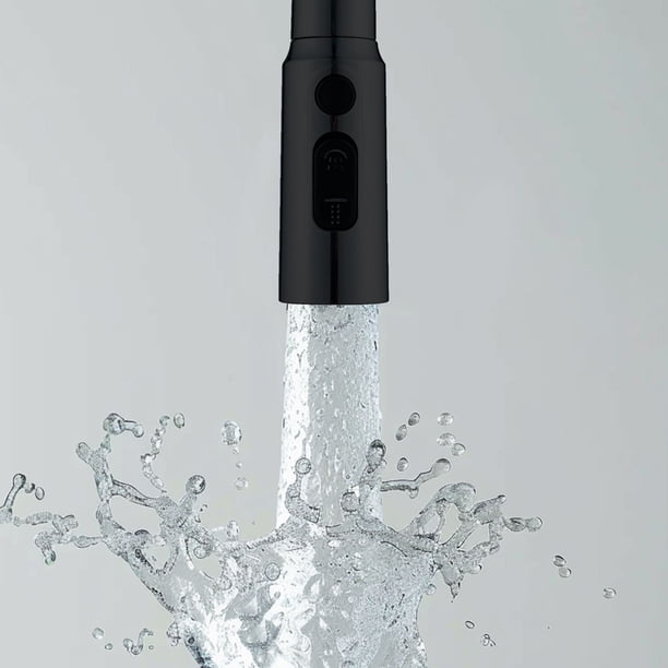Extensor de grifo de cocina ZJT250123388 | Boquilla aireadora giratoria de latón de 360° | Multiplicador de presión de agua | Rociador filtrante con espuma a prueba de salpicaduras | Fácil instala