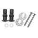 thumbnail image 4 of Kit de tornillos para asientos de inodoro, herrajes de repuesto, bisagras resistentes, accesorios y suministros Tornillos largos, 4 of 7