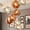 Gold, variant on UEEYAC Designer Lava Chandelier Villa Loft Duplex Stairwell Pendant Light Apartment Living Room Empty Luxury Restaurant Lamp
