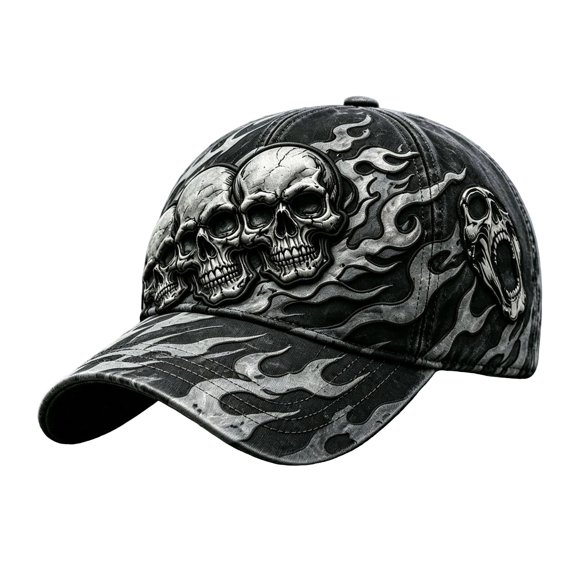 Sun Hats for Women Beach Halloween Print Visor Cap Unisex Hat