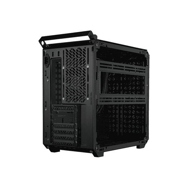 Cooler Master QUBE 500 Flatpack Black Small High Airflow Mid-Tower
