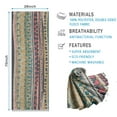 thumbnail image 2 of Yellow and Pink Geometric Boho Pattern Hot Yoga Mat Towel Non Slip for Hot Yoga - Quick-Drying Yoga Mat Cover with 4 Corner Pockets with Travel Bag - Hot Yoga Towel Non Slip 74"x26", 2 of 6