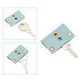 thumbnail image 4 of Leather Key Cover Vintage Keys Identifiers Tags Marker Sleeve, Blue, 3 Pack, 4 of 6